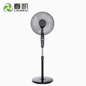 China Factory Supply 16" indoor use electric Stand Fan Modern Floor Fan with Remote Control