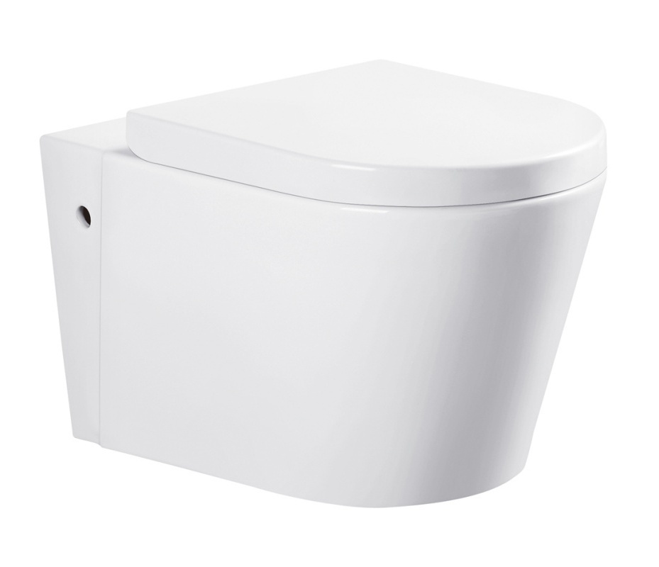 Top Selling Sanitary Ware One Piece Gravity Flushing Washdown Toilet Bowl Wall Hung Bathroom Toilet