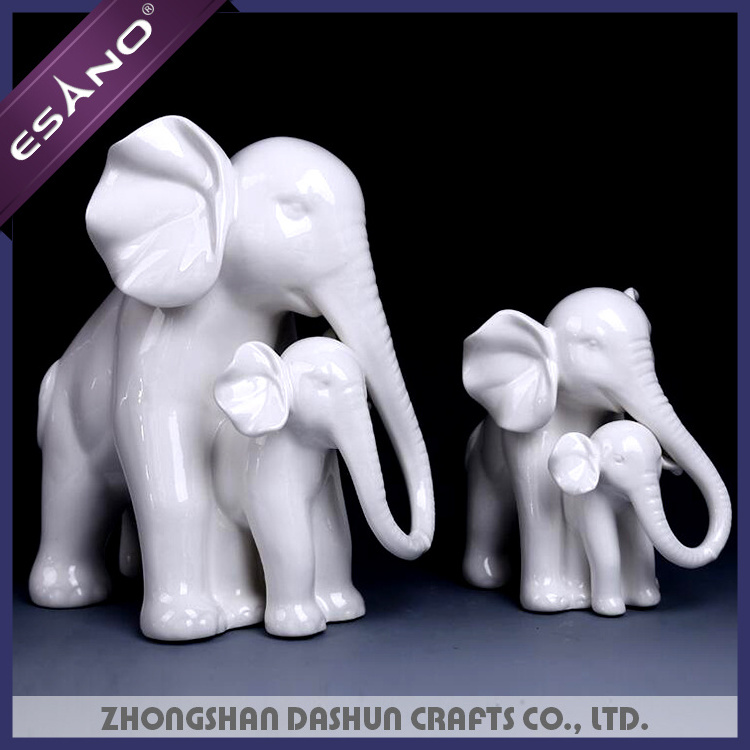 Top selling animal statue resin elephant figurines