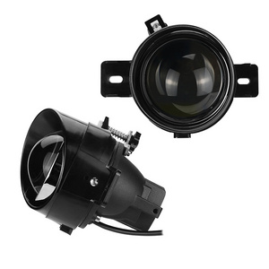 Super Bright 6000K 3000K High/Lo Beam Waterproof 12V Spotlight Anti Fog 3" Lens Projector Car Light