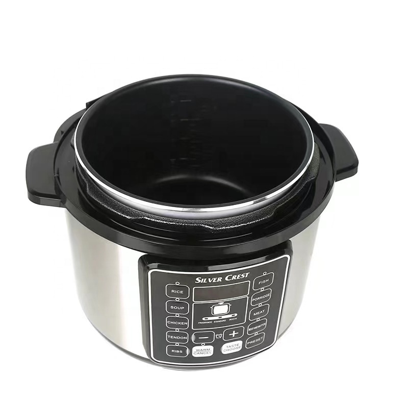 High Quality  Multifunction Large Stainless Steel 6L Smart Digital Electric Pressure Cooker