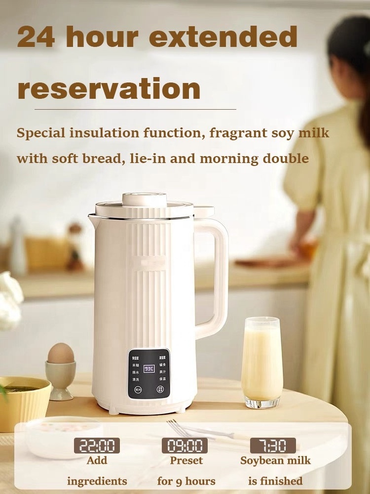 Blender portable steamer electric machine for all in one processor grinder smart touch panel baby food Soy Milk Maker