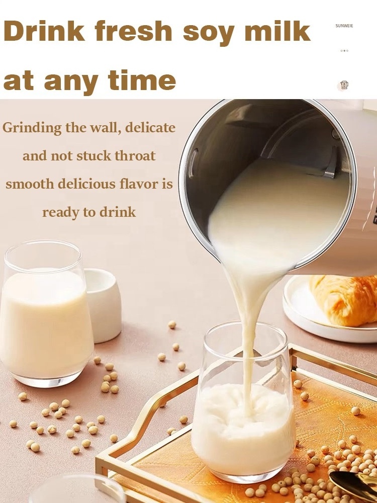 Blender portable steamer electric machine for all in one processor grinder smart touch panel baby food Soy Milk Maker