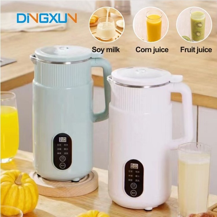 Hot Sale 600W Soy Bean Milk Maker Machine Blender Filter-free Function Kitchen Soup Maker With Heating Soy Milk Machine