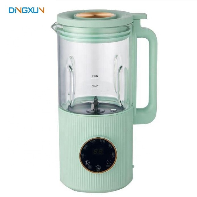 DX-D616 New Arrival 600ML Glass Jar personal nutrient hot soup maker smart heat blender baby food  Soybean Milk Maker