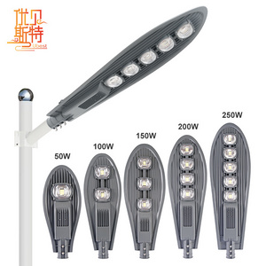 Youbeisite High Lumen 3 CCT IP66 Waterproof Aluminum 50W 100W 150W 200W 250W LED Street Light