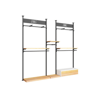 Mens Clothing Shop Interior Design clothing store retail garment display rack custom rack display t shirt display racks