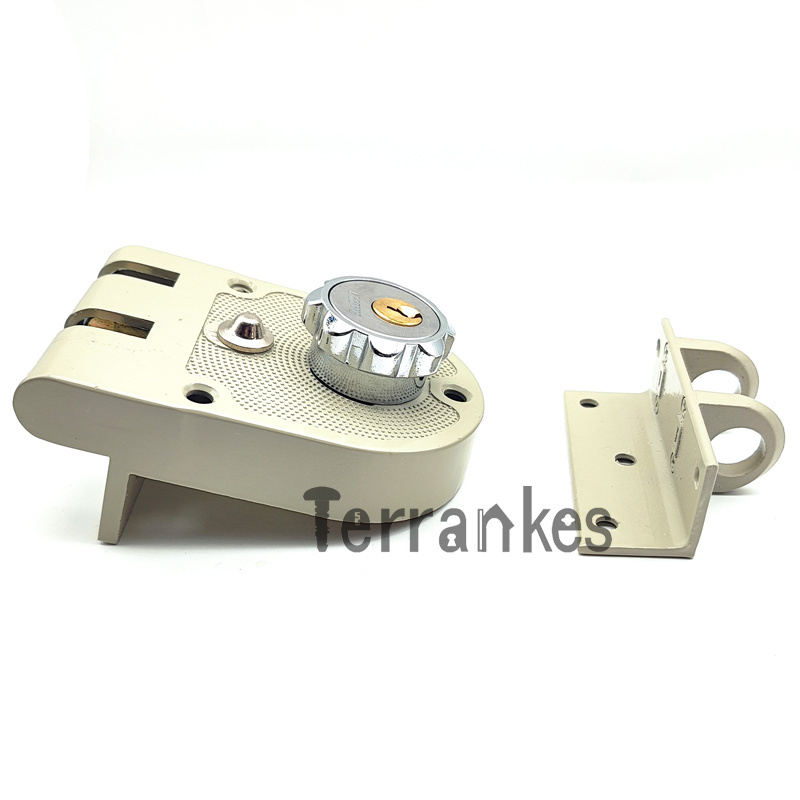 Heavy rim deadlock zinc alloy lock body home entry door lock sliding door lock with key