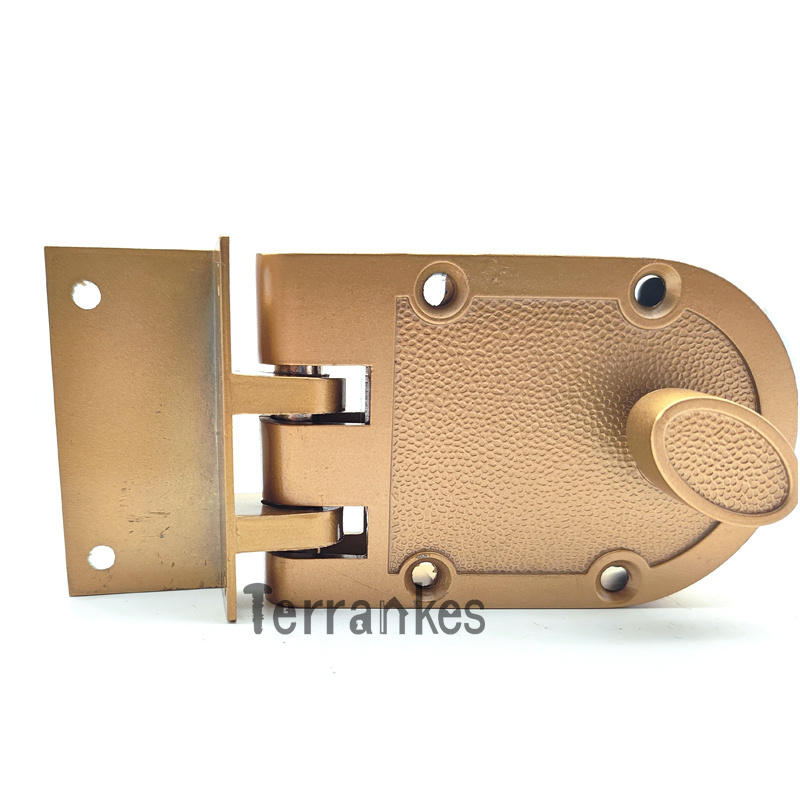 guard prevents forced entry Jimmy-Resistant deadbolt lockset easy install Heavy Duty Safety deadbolt