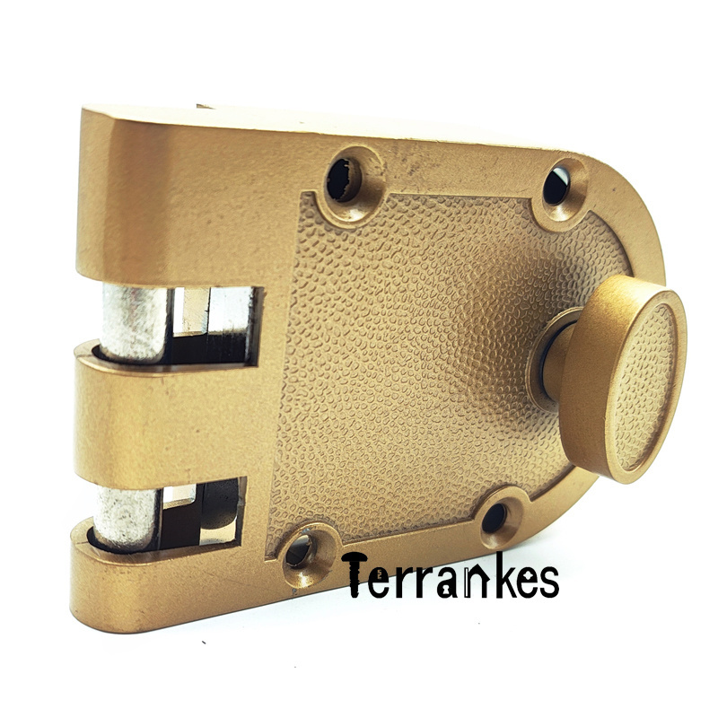 guard prevents forced entry Jimmy-Resistant deadbolt lockset easy install Heavy Duty Safety deadbolt