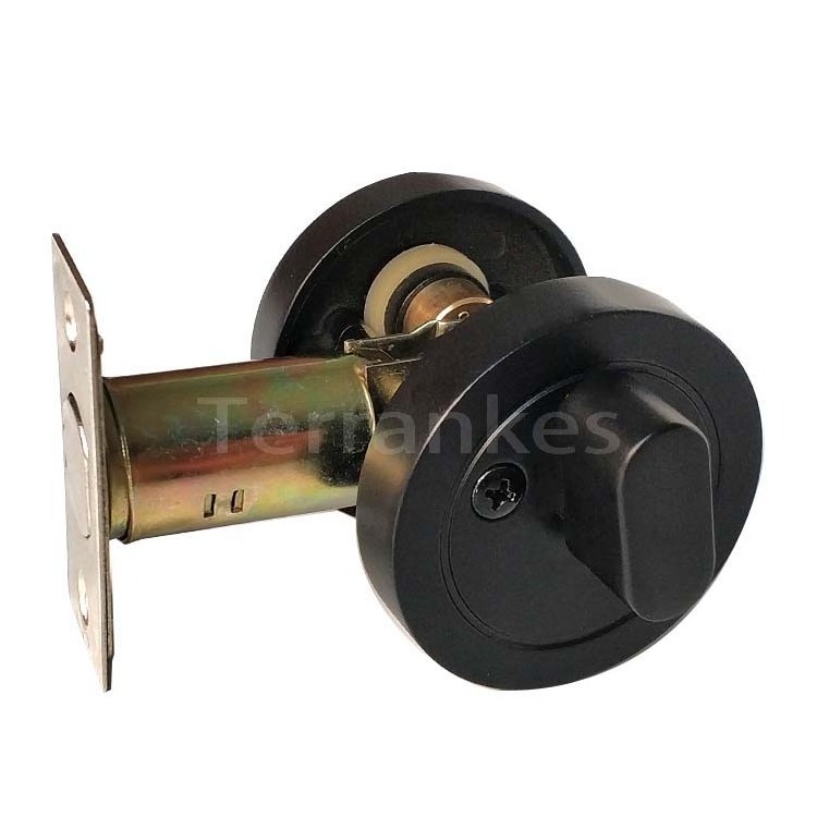 Manufacturer of zinc alloy deadbolt locks Export to Australia Room door auxiliary locks matte black door locks