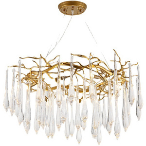 Modern Pendant Ceiling Lamps LED luxury pendant light LED hanging lights home nordic elegant lustre modern k9 crystal chandelier