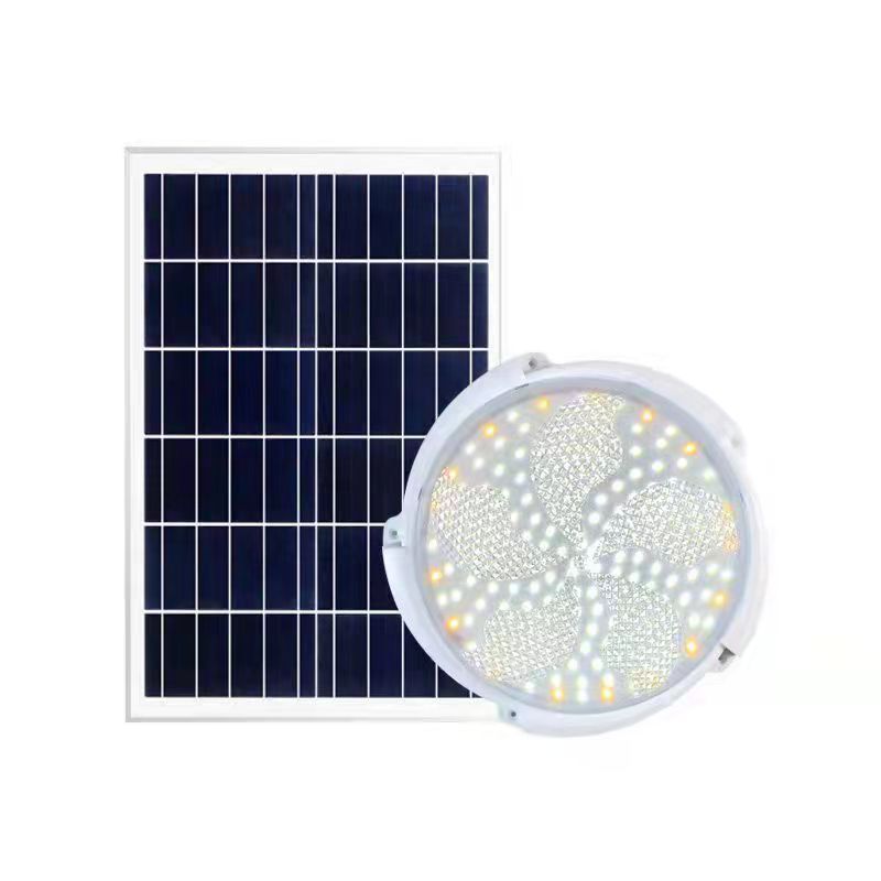 Super Bright Solar Indoor Square Big Garden Home Remote Control Energy-Saving LED Solar LED Ceiling Light