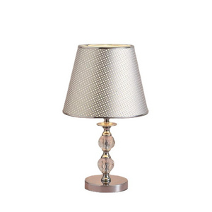 European Retro Crystal Desk Lamp Home Hotel Decoration Lighting Fixture Luxury Real Brass LED Table Light Nightstand Lamp