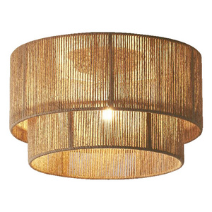 Modern Southeast FSC Wicker Bamboo Lamp Ceiling Light Fixture Chandelier Lampshade Rattan Light Rattan Pendant Light Rattan Lamp