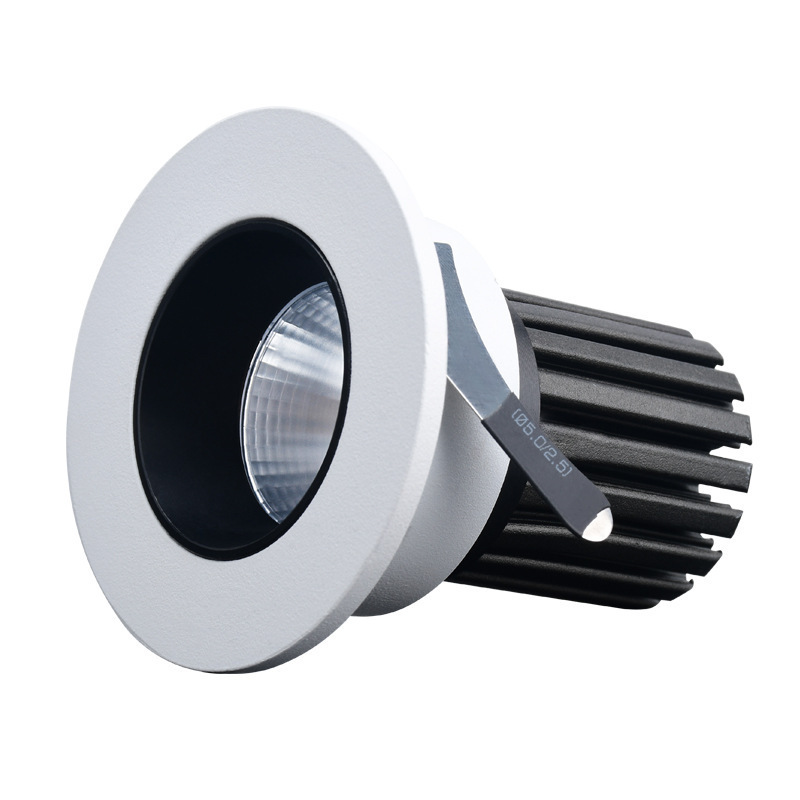 Aluminum Ceiling Spot Light Die-casting Aluminum led spotlight Downlights Recessed Mounted 12W LED Down Light