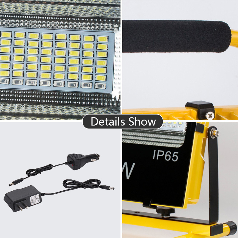 LED patch outdoor portable camping light rechargeable floodlight