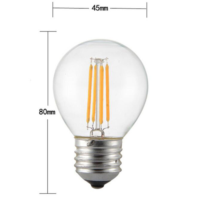 LED Night Light Bulb 1W 3W 4W 5W E12 E14 Warm White lamp Small Light Bulbs for Bedroom Salt Lighthouse Lamp