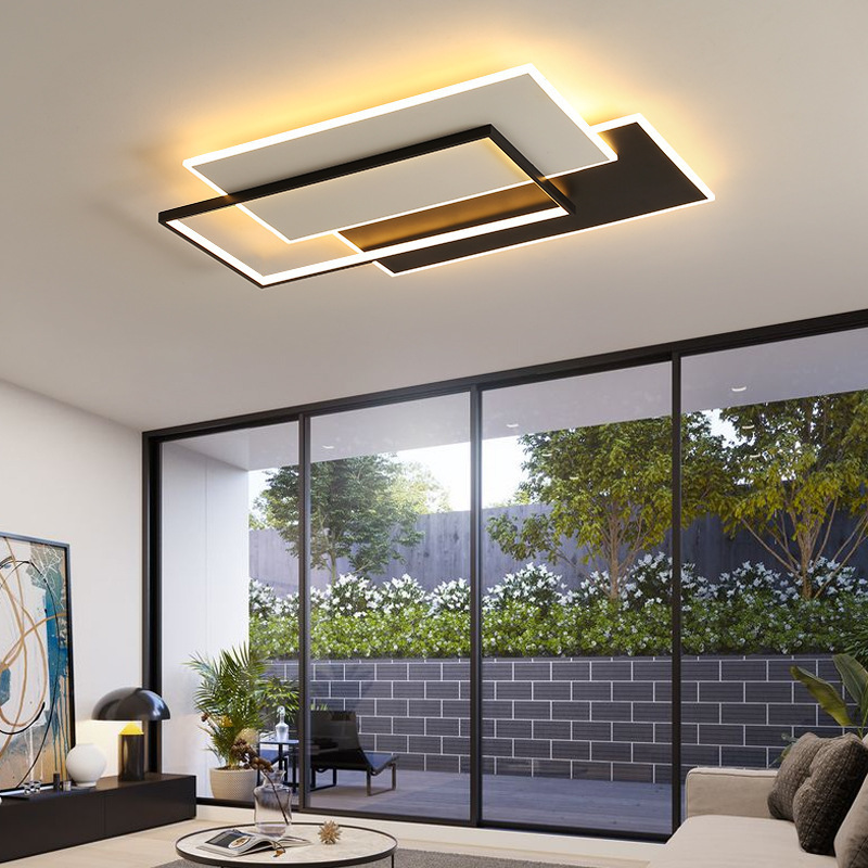 NEW Creative Design Modern Surface Mounted Lamp Fixtures 2.4G APP Remote Control Lighting Corridor Home LED Ceiling Light 2024