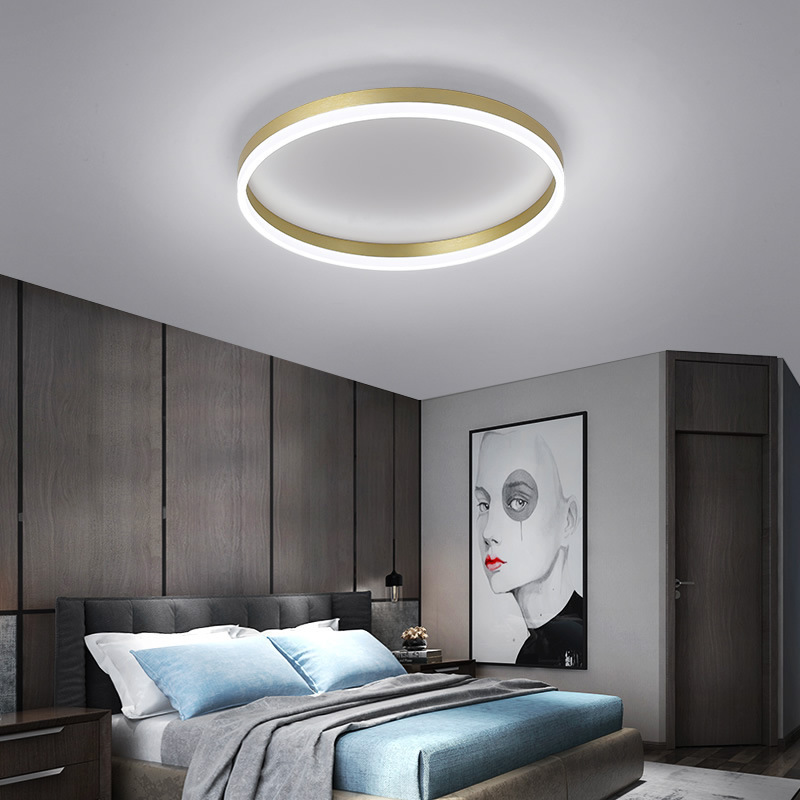 Hotel Guest Room Decoration Lighting LED Ceiling Lamp For Indoor Home Living Room Restaurant Modern Acrylic 110V Ceiling Lights