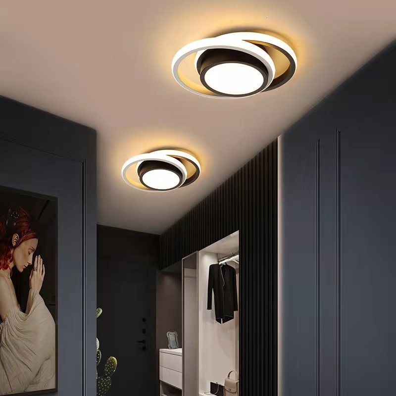 110v 220v Square Circle shape Light Modern Home Decoration Bedroom Corridor passage Light 24W Dimmable Led Ceiling Lamp