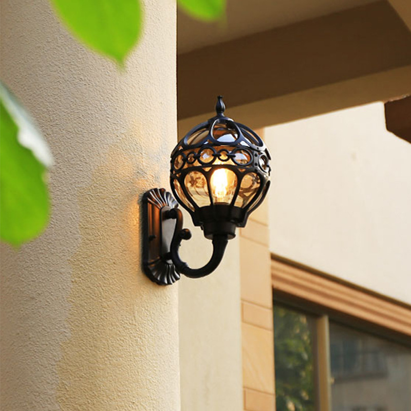 Waterproof IP65 Aluminum 2W 4W 6W 8W 10W 12W outdoor Garden wall sconce lighting wall lights indoor European style wall lamp