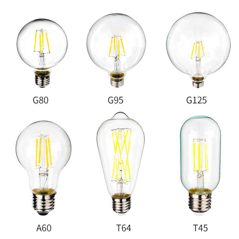 Factory Low Voltage AC220V Led Bulb Lights E27 E26 5W 7W 9W 12W 18W Lamp 12V Amber Led Light Bulb With Clip Wire Switch