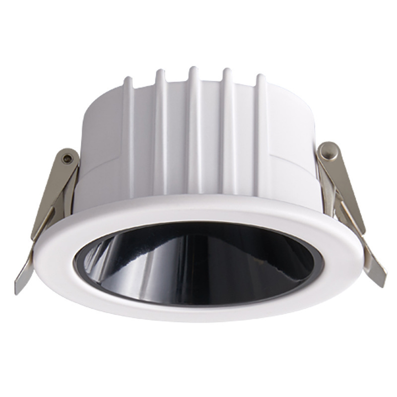 Commercial Home Hote Die-Cast Aluminum Anti-Glare Hidden AC220V Indoor Lighting COB Recessed 3 Color Spot-it Led Downlight