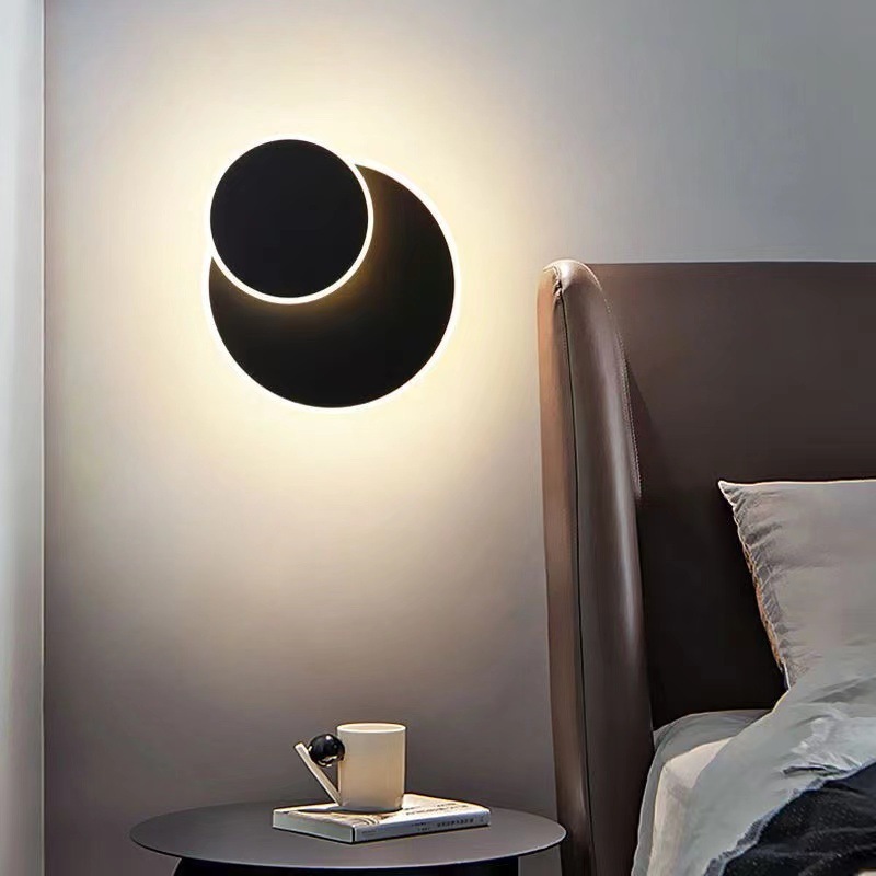 Modern Simple Bedside LED Wall Lamp New Luxury Creative Living Room Background Light Used for furniture bedroom villa lighting