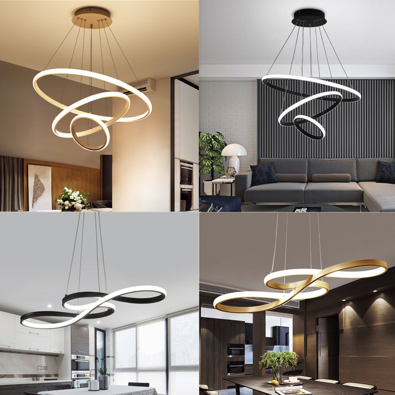 Modern Luxury Hanging Lamp Lighting Fixtures Led Decorative Ceiling Chandelier Pendent Light Modern lighting