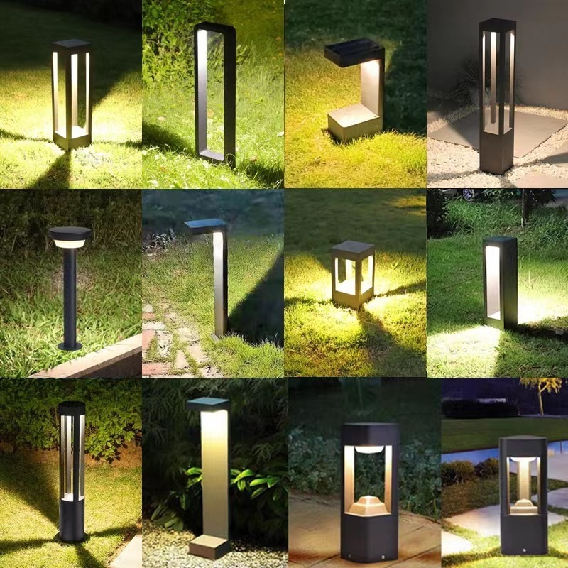 Solar LED Lamps Outdoor Waterproof Garden Lawn Lamp for Villa Yard Path Gazebo Buried Lights Solar Garden Decoration Lawn Light