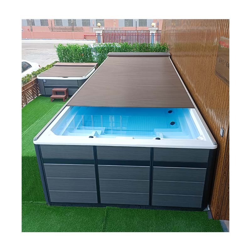 China OEM professional custom hidden roller shutter swimming pool cover pools swimming outdoor