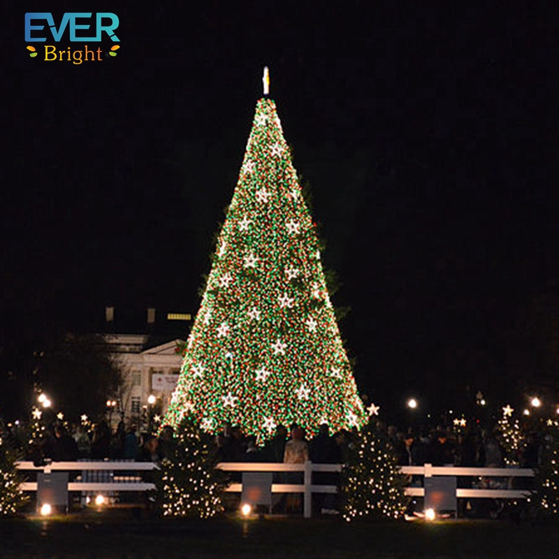 Custom High Quality commercial display 20feet yellow Christmas Tree