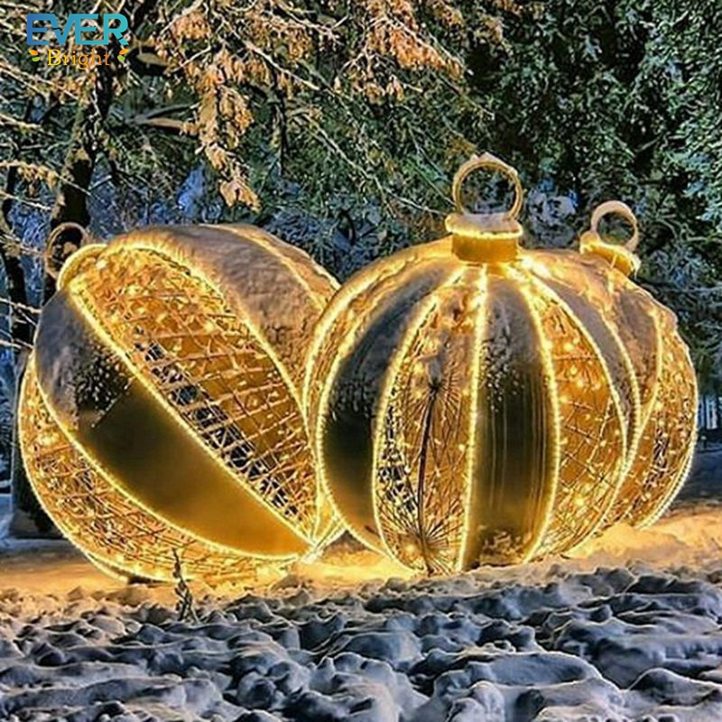 D100CM event project lighting earth christmas nativity 3d large illuminated ball motif light