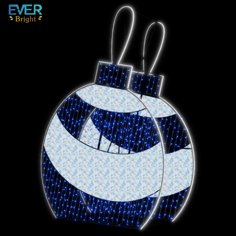 D100CM event project lighting earth christmas nativity 3d large illuminated ball motif light