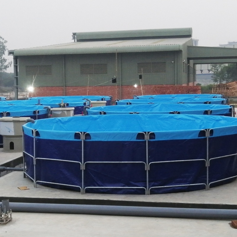 eWater Salt Water and Fresh Water Aquarium Fish Tank or Fish Pond For Above Ground Fish Farming System