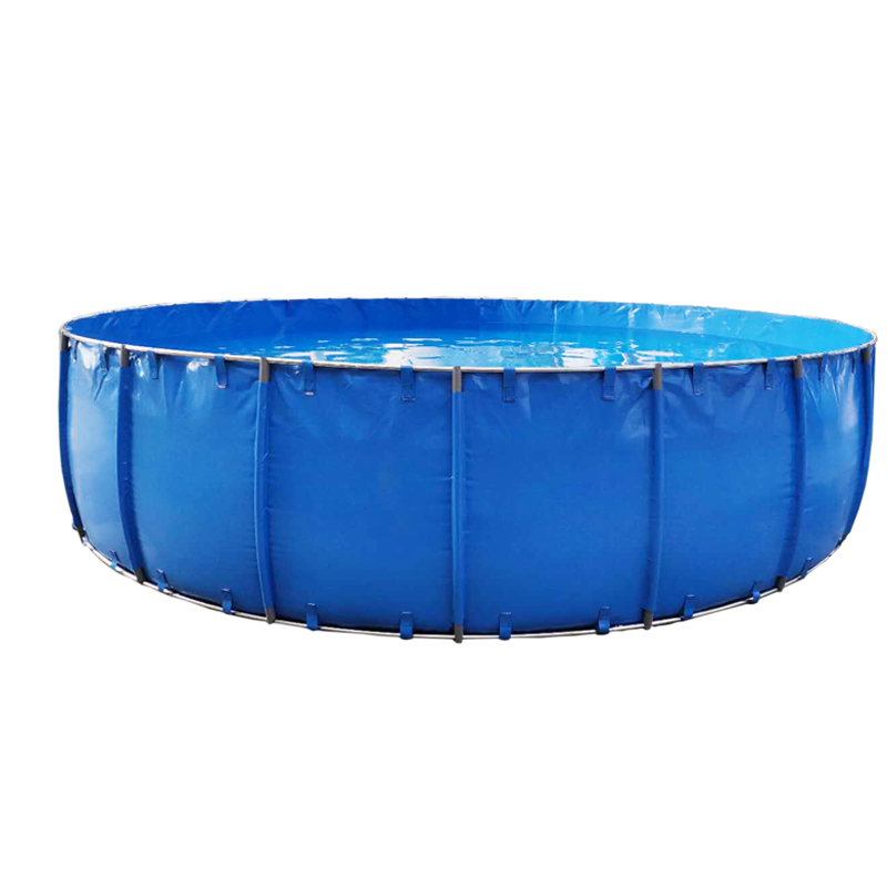 Above Ground Fish Farming Equipment Complete Kit PVC Tilapia Fish Farming Pond On Sale