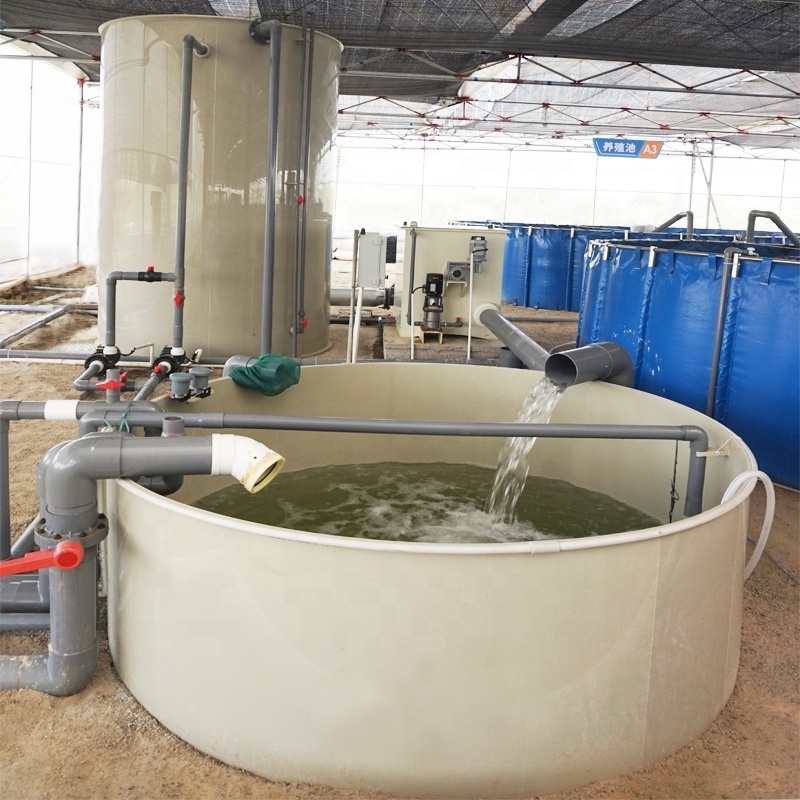 100-ton Water Capacity Ras Fish Farming Equipment Price 5-ton Ras Indoor Fish Farming Cost Cat Fish Ras