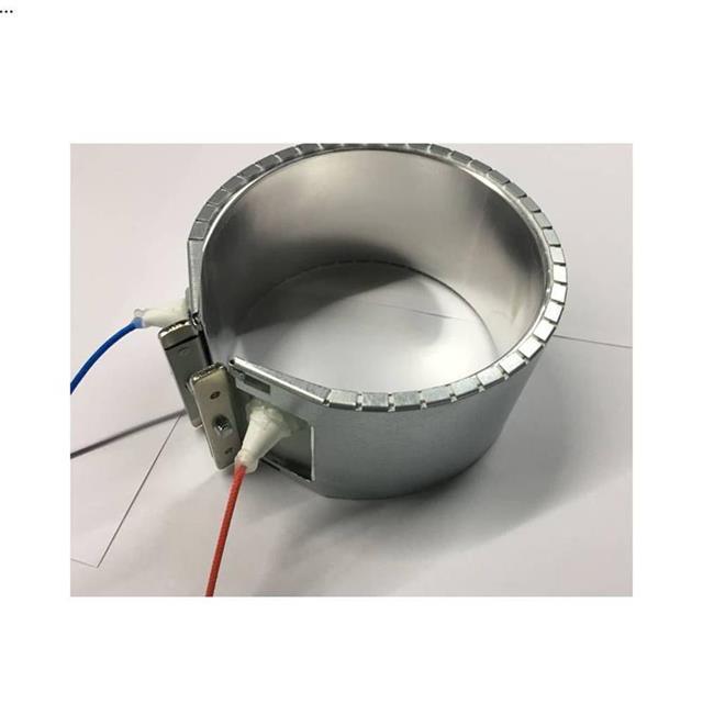 High Temperature Electric Heating  parts Mica Heater band Heating Ring Silver Stainless Steel band heater