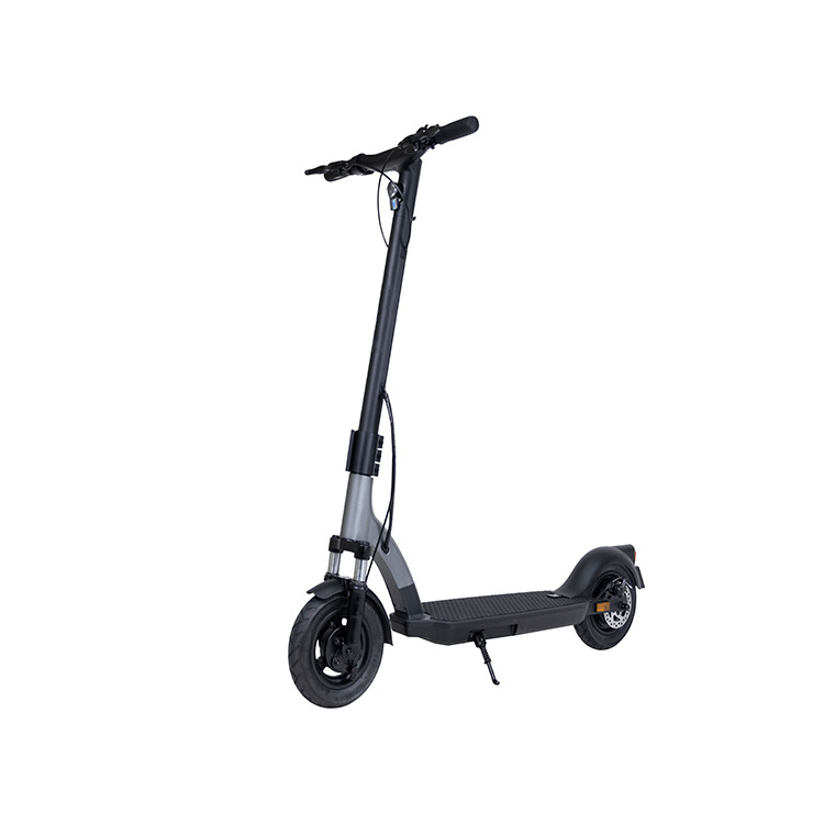 China 700W dual motor powerful two wheel 10 inch fat tire off road e scooter foldable adult electric scooter for sale