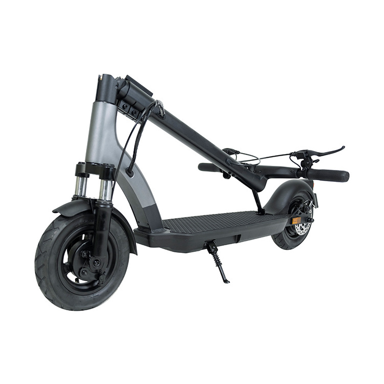 China 700W dual motor powerful two wheel 10 inch fat tire off road e scooter foldable adult electric scooter for sale