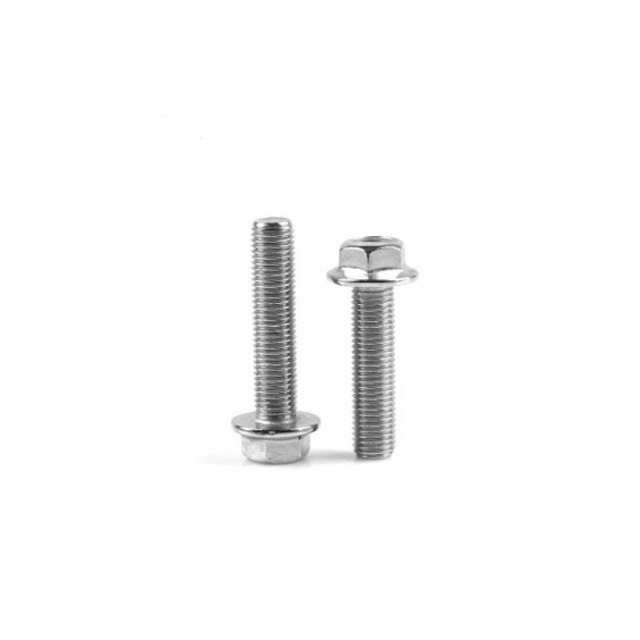 Haiyan aluminium grade 2 grade 5 90105-10728 bolt flange  anodised flanged hex head bolts