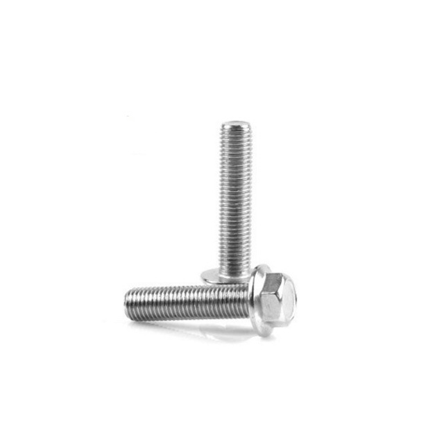 Haiyan aluminium grade 2 grade 5 90105-10728 bolt flange  anodised flanged hex head bolts