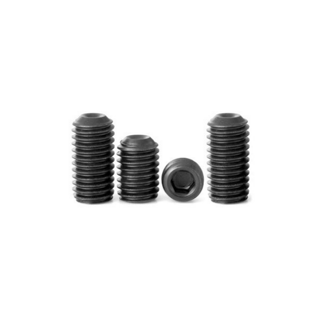 Haiyan  DIN916 DIN913 Flat Set Screw Inner Hexagon socket Set screws with Flat point Headless Grub screw