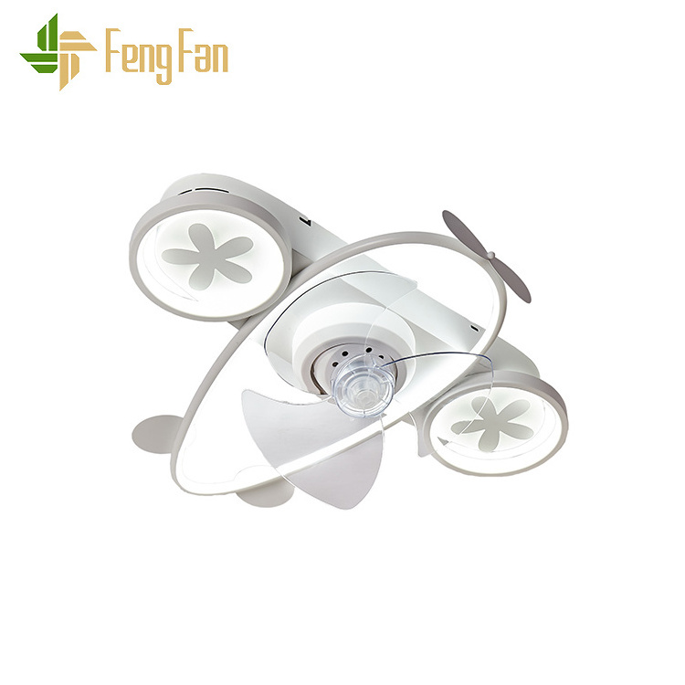 Modern Luxury Indoor Remote Control Ceiling Fan With Light For Kids socket fan light Room Bedroom Home Decor Ceiling Fan Lights