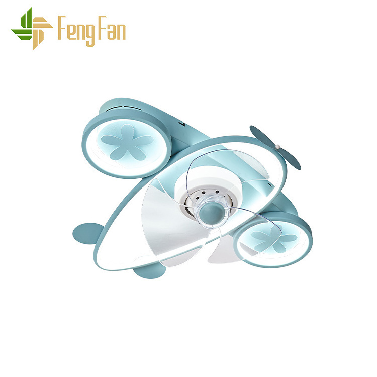 Modern Luxury Indoor Remote Control Ceiling Fan With Light For Kids socket fan light Room Bedroom Home Decor Ceiling Fan Lights