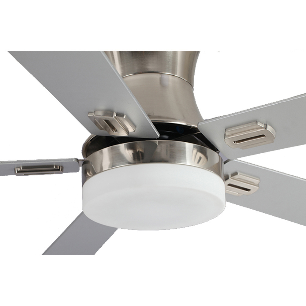 Newly designed low noise 52-inch plywood retro style LED ceiling fan with lighting