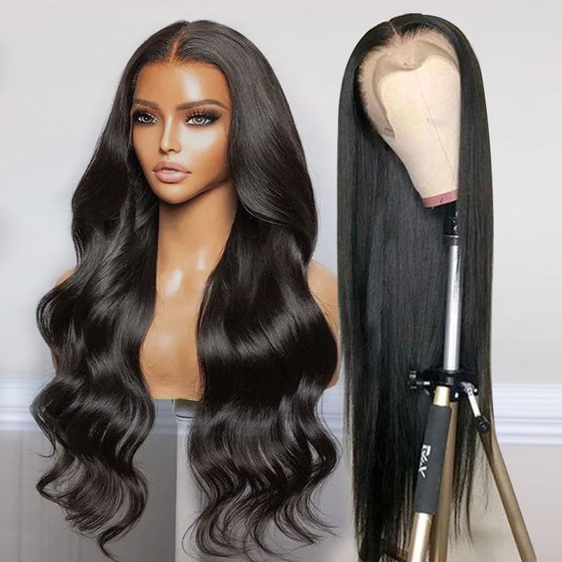 Wholesale Full Frontal Lace wig, Raw unprocessed Brazilian virgin hair, Glueless Cuticle Aligned 100% human hair wigs for women