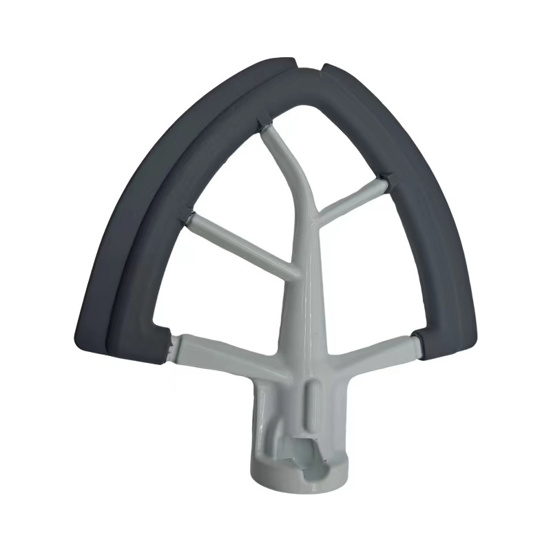 Flat Beater for KitchenAid Tilt-Head Stand Mixer, 4.5-5 Quart Flat Beater with double Silicon Edges