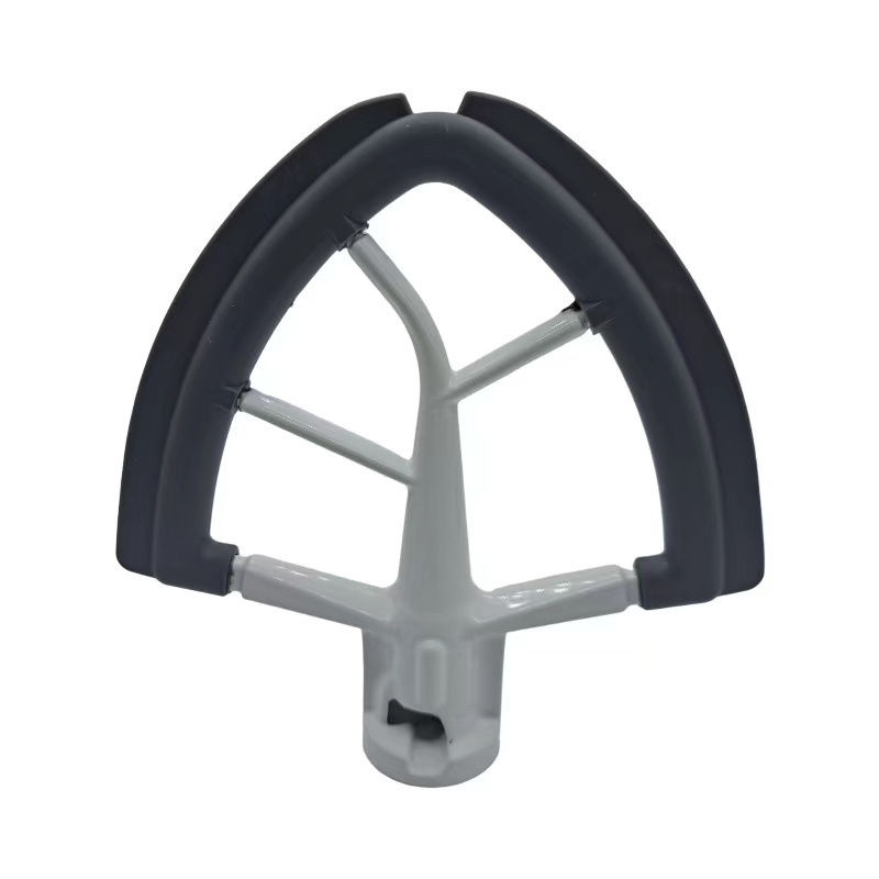 Flat Beater for KitchenAid Tilt-Head Stand Mixer, 4.5-5 Quart Flat Beater with double Silicon Edges